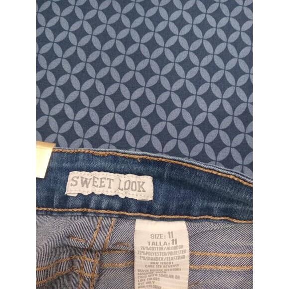 WAIST 31 INCHES SIZE 11 SKINNY JEANS STRETCH DENIM BLUE  11-2 CH277 SZ11 - Picture 11 of 11